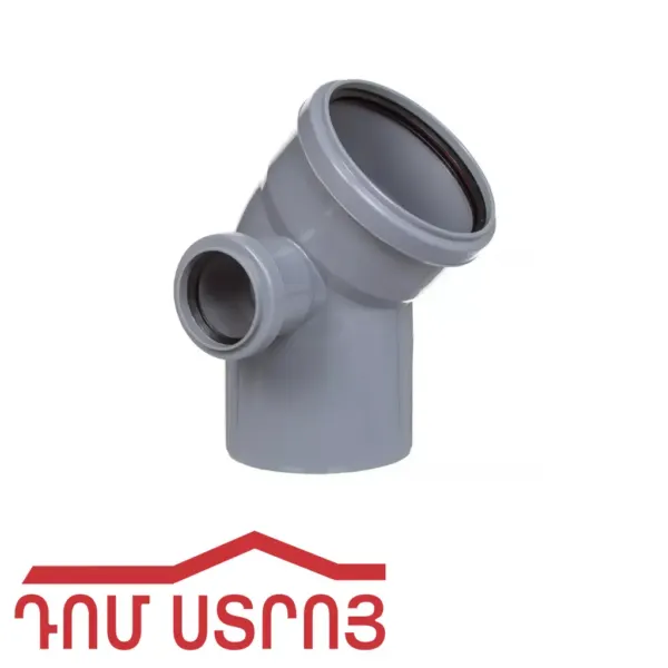 կոյուղու անկյուն 110/50*45 ձախ — Ապրանքի նկար 1