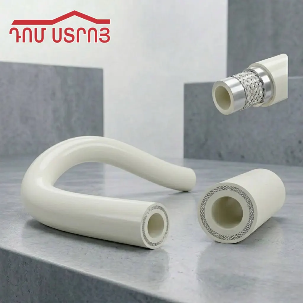 գազի շլանգ սպիտակ 8մմ