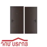 դուռ պողպատյա 2060*970*80 22.2 աջ շականակագ․1 փեղկ BD-S1182 R