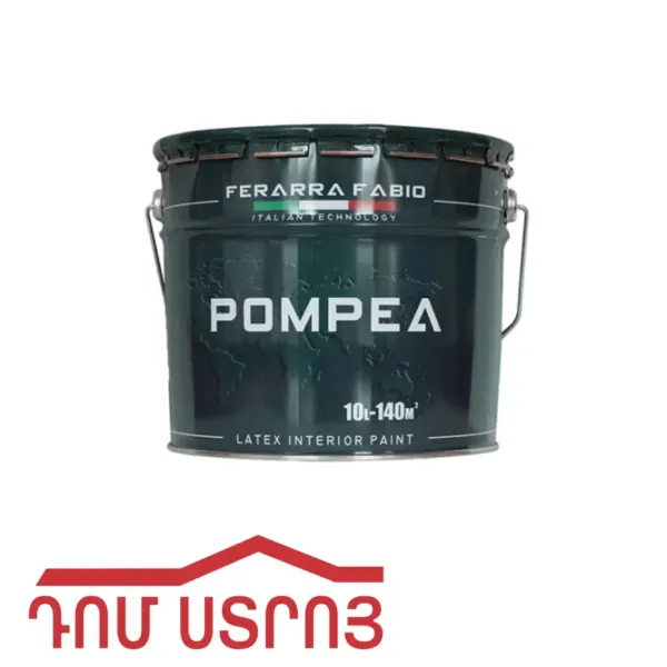 լատեքսային ներկ 10լ Պոմպեա — Ապրանքի նկար 1