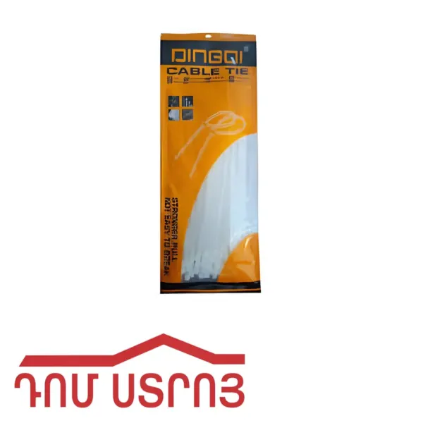 խամուտ պլաստմասից 7.6 *200 սպիտակ DINGQI 12341 — Ապրանքի նկար 1