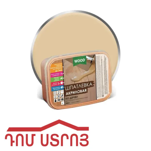 ծեփ փայտի Farbitex բերյոզա 0.25լ — Ապրանքի նկար 1