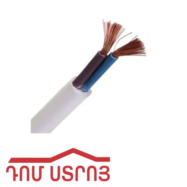 Invi մալուխ 2 իզալացիայով տափակ 2*1 396 — Ապրանքի նկար 1