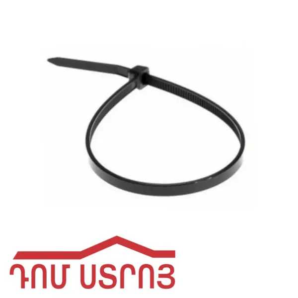 խամուտ պլաստմասից  սև 2.5*150 25118 — Ապրանքի նկար 1