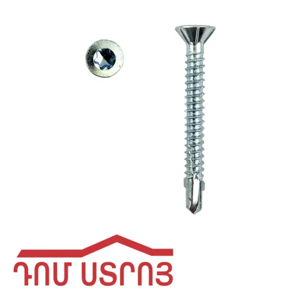 պտուտակ մեծ գլխիկով սվեռլո 4.2*38 00152 — Ապրանքի նկար 1