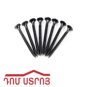 պտուտակ մեծ գլխիկով սուր սև 4.2*32