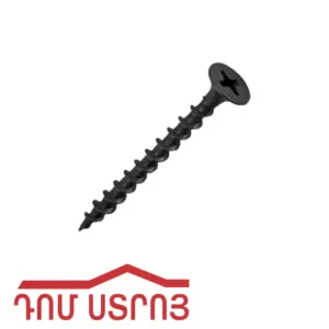 պտուտակ մեծ գլխիկով սվեռլո սև 4.2*38