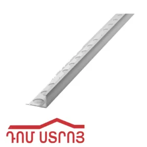 սալիկի պրոֆիլներ L անփայլ արծաթ FKDA 15-01 2.7մ