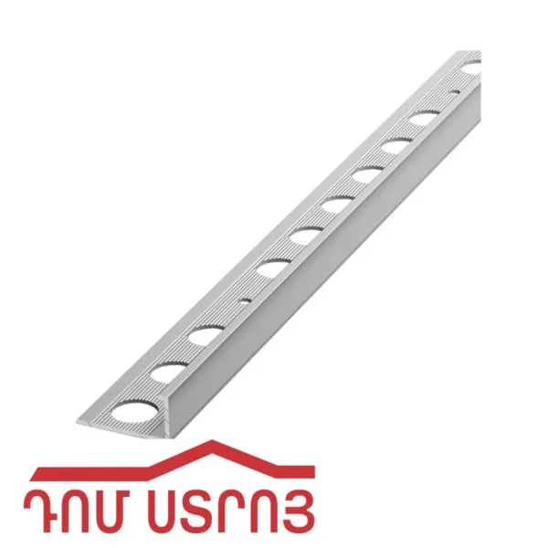 սալիկի պրոֆիլներ T փայլուն արծաթ GPRTP 20-11 2.7մ — Ապրանքի նկար 1