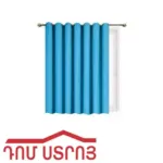 վարագույր լոգարանի երկնագույն 1.8*2մ 37670