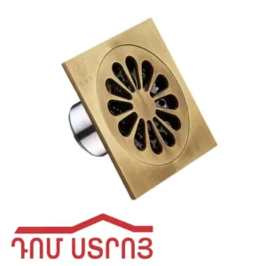 տռապ սալիկի տեղով+նախշ ոսկի 30սմ 117-5
