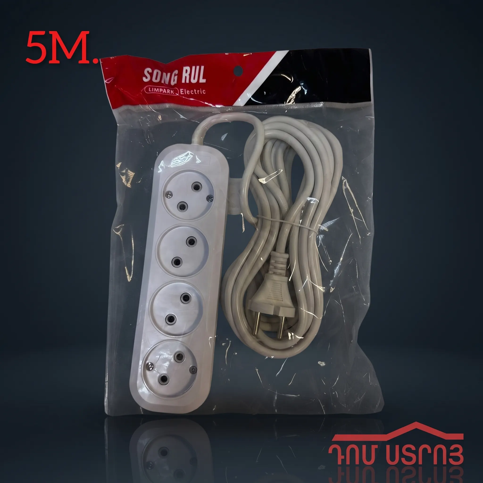 DS-108-19 երկարացման լար 4 տեղ 5M