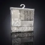 DS-12-40 բաղնիքի վարագույր արծաթ նախշ 180*180սմ — 1-րդ նկար