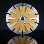 DS-12-19 ալմազնի դիսկ ֆլանեցով ոսկեգույն 125մմ — 1-րդ նկար