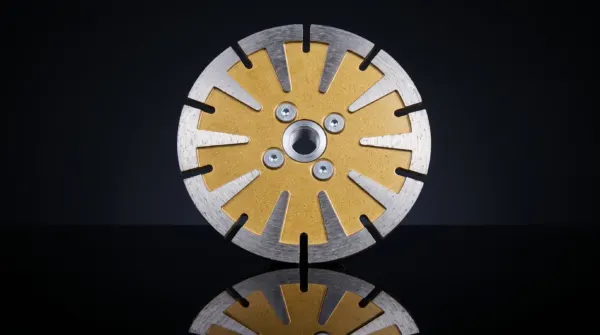 DS-12-19 ալմազնի դիսկ ֆլանեցով ոսկեգույն 125մմ — Ապրանքի նկար 1