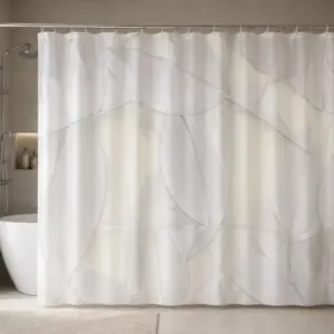 DS-12-39 բաղնիքի վարագույր տերևներ 180*180սմ