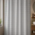 DS-12-41 բաղնիքի վարագույր քառակուսի նախշ 180*180սմ — 1-րդ նկար